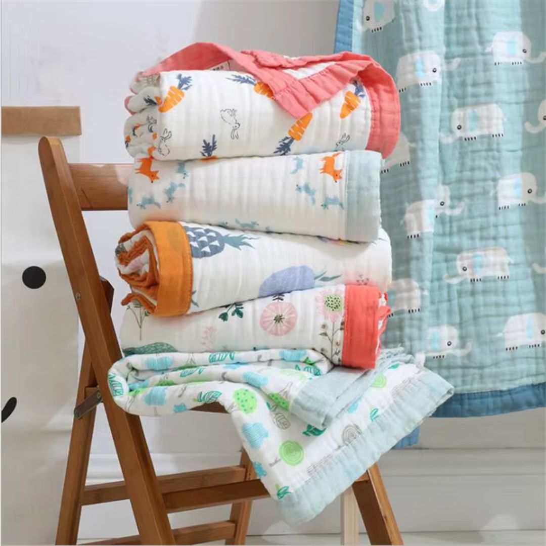 Couverture bébé Éléphants