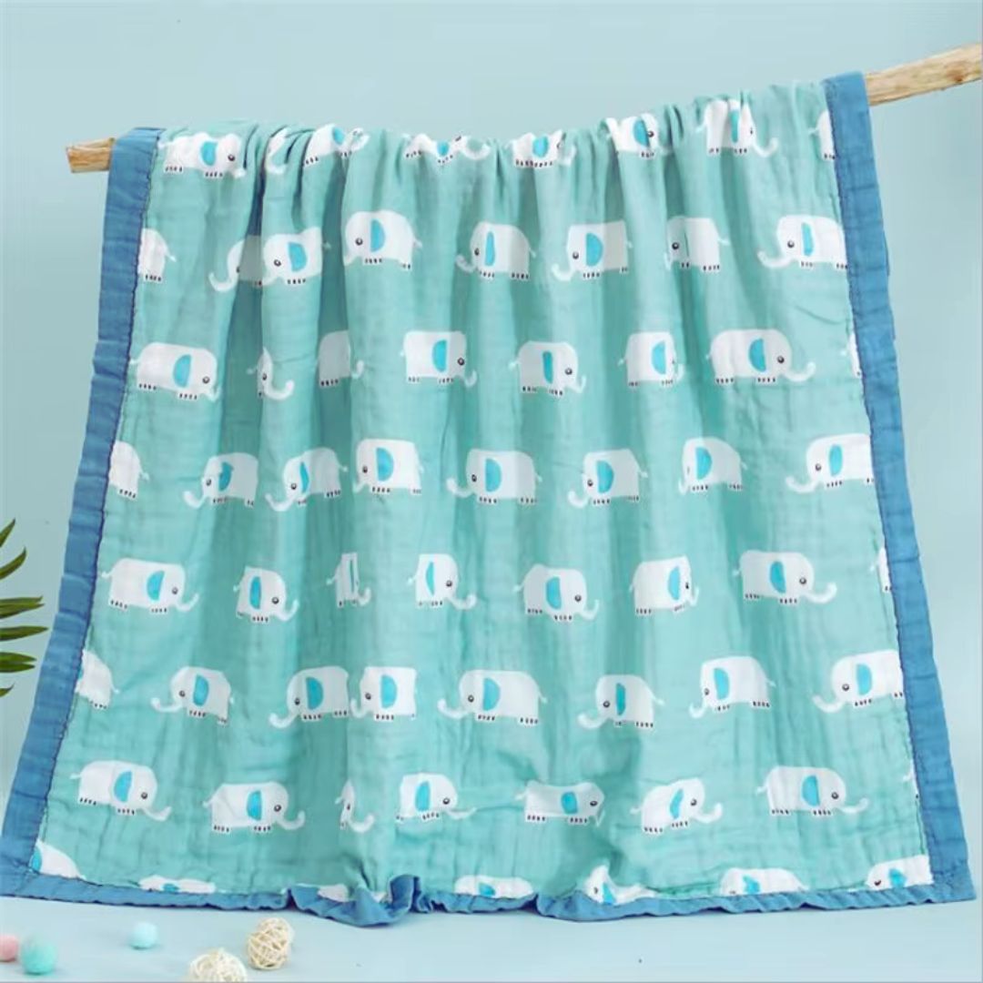 Couverture bébé Éléphants