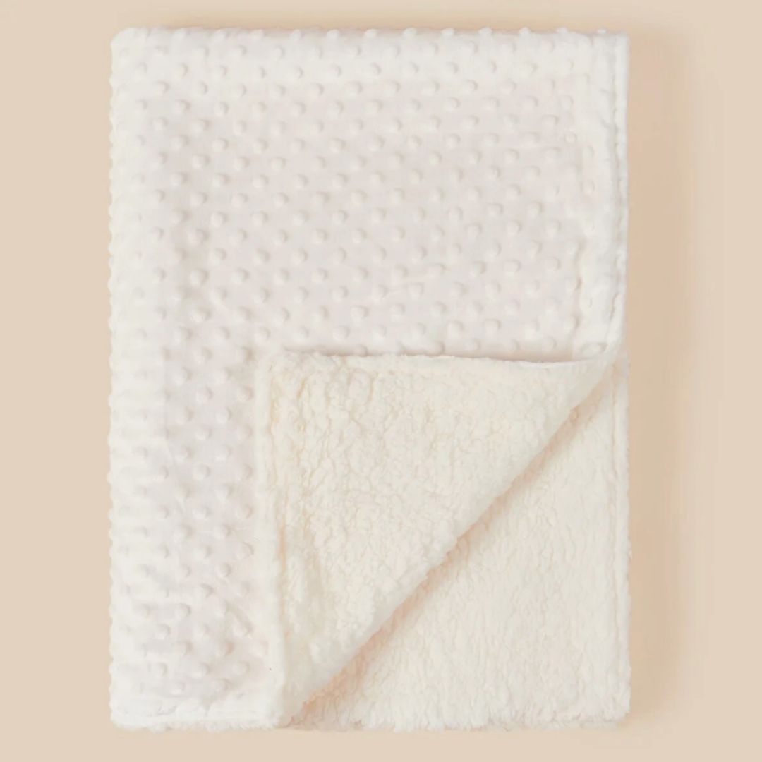 Couverture bébé en polaire