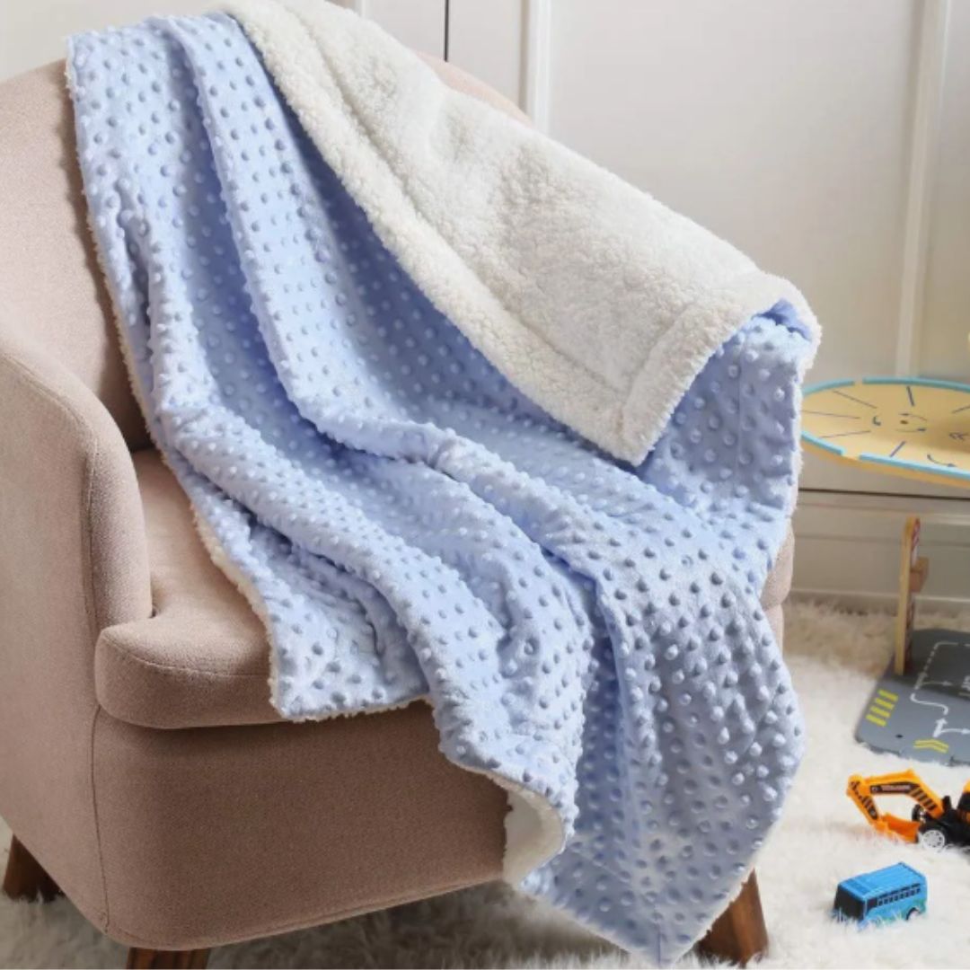 Couverture bébé en polaire