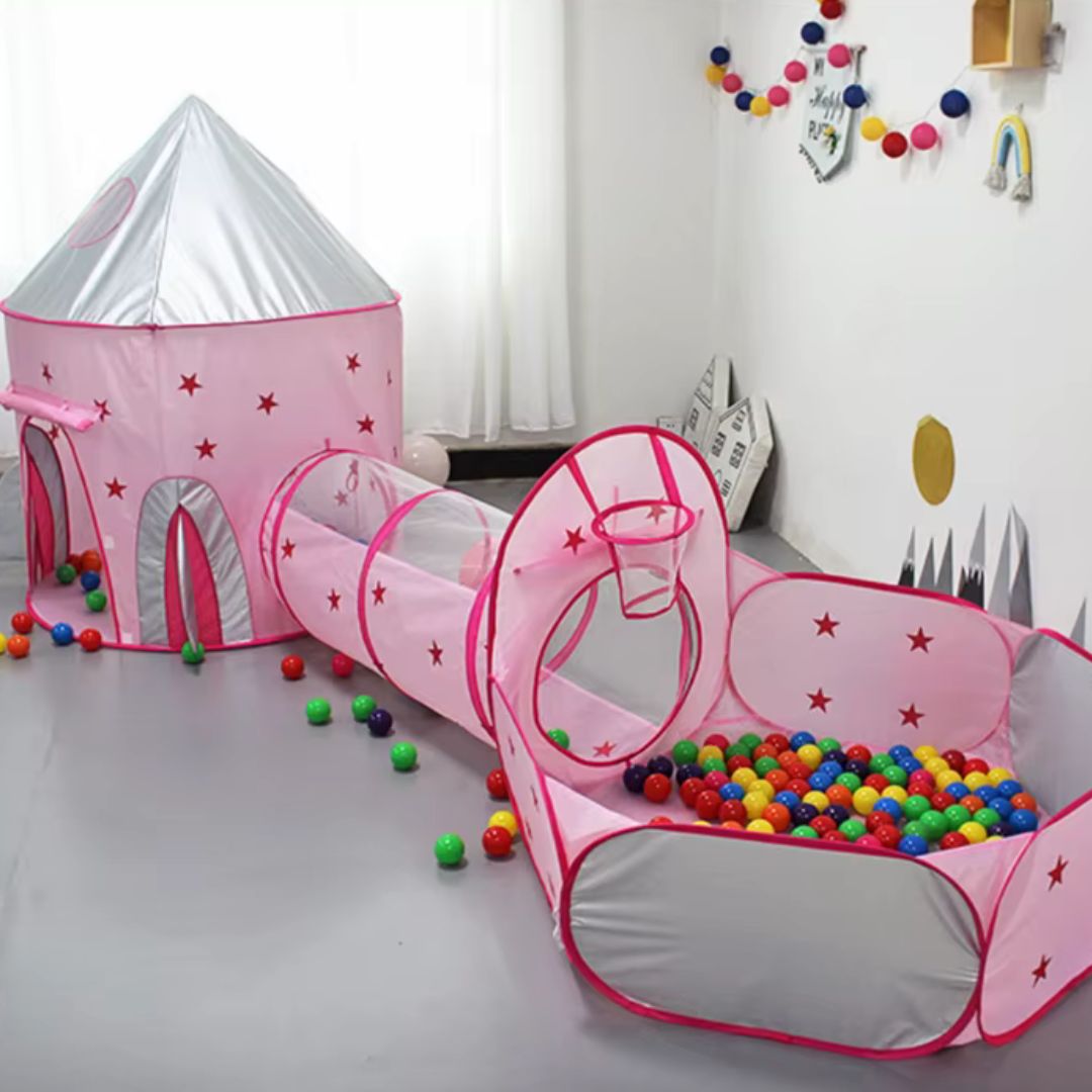 Piscine Ă balle fille 3 en 1