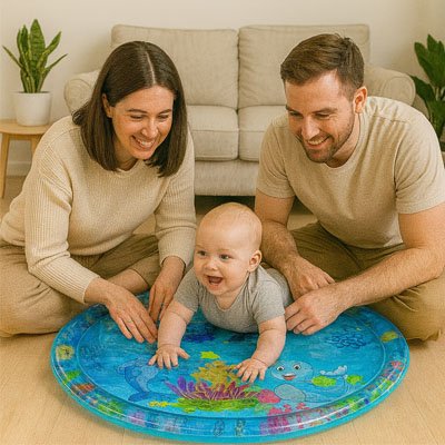 Tapis d'eau bebe | Éveil Sensoriel