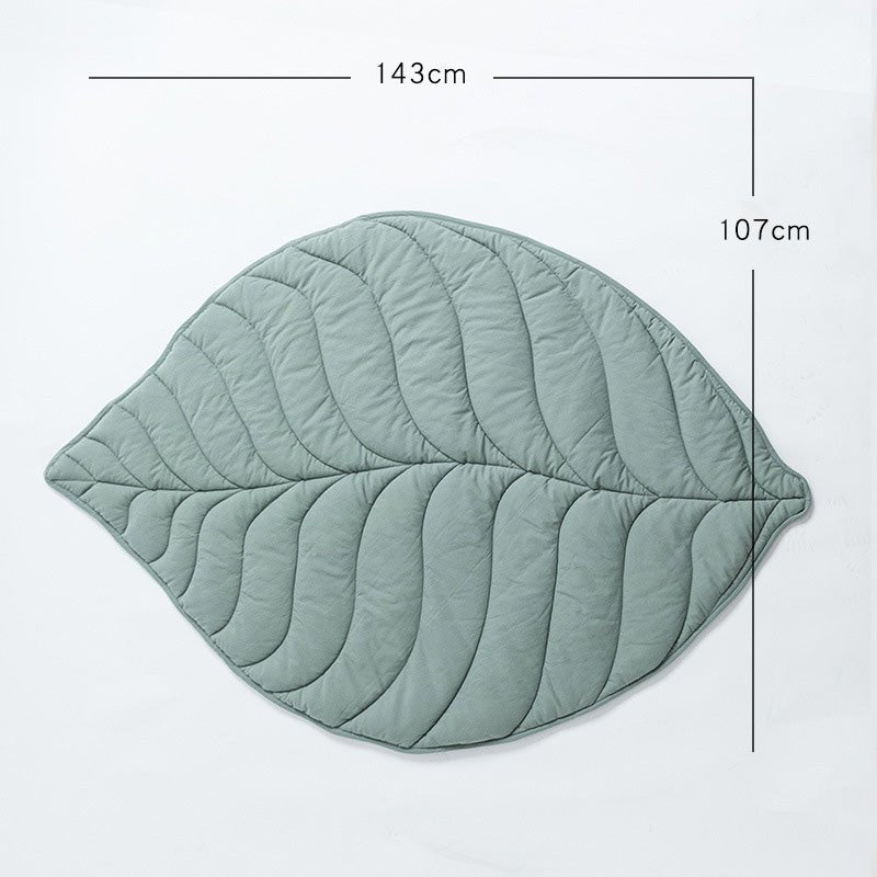 TAPIS EVEIL BEBE | Feuille verte - Bebe Pingouin