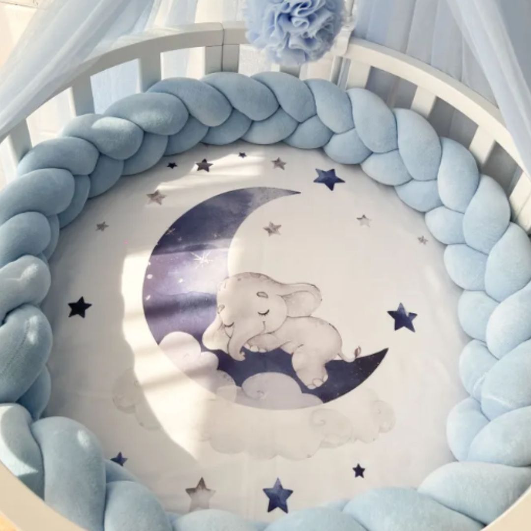 Tresse de lit | Bleu Clair