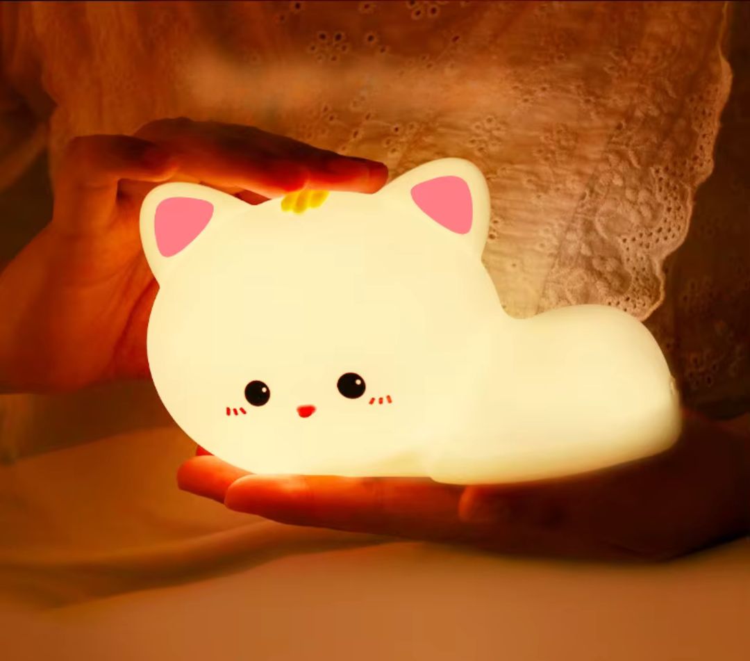 Veilleuse chat