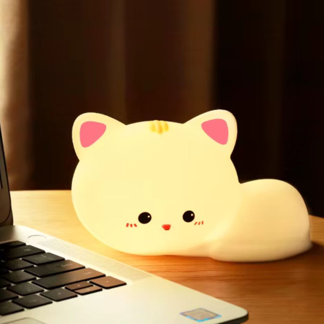 Veilleuse chat
