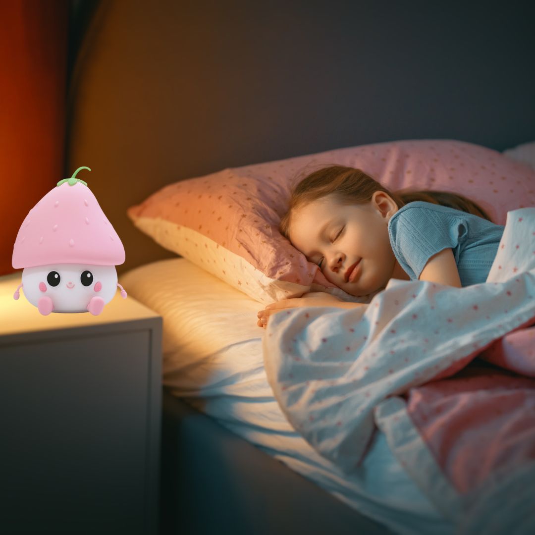 Veilleuse enfant | Fraise - Bebe Pingouin