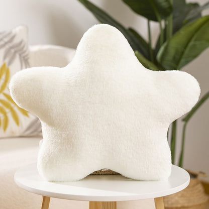 coussin de sol etoile blanc