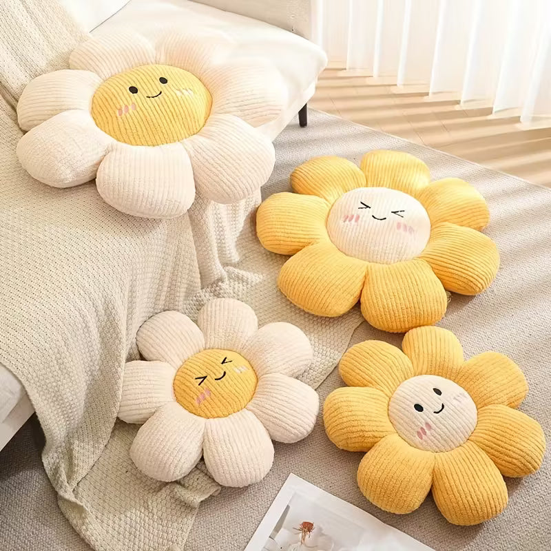 coussin de sol fleur decor