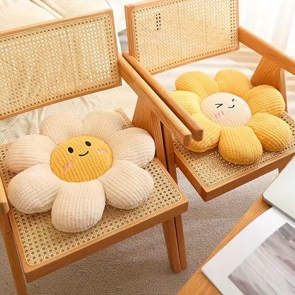 coussin de sol fleur