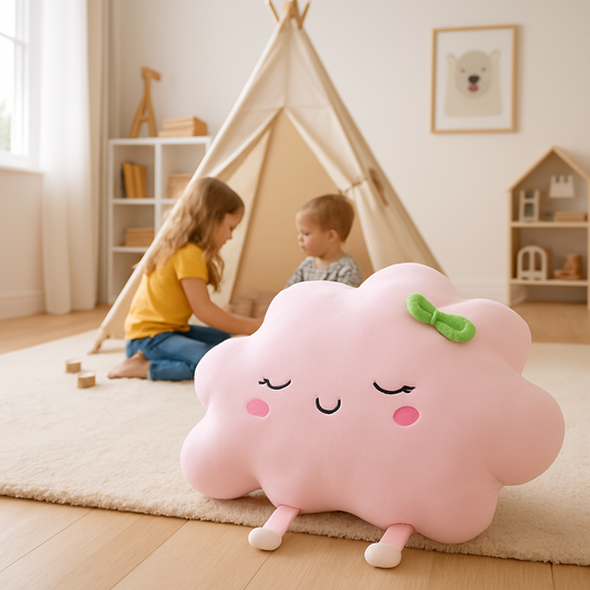 coussin enfant nuage doux tipi