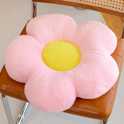 coussin enfant fleure rose