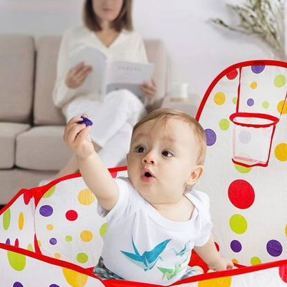 Piscine à balles colore