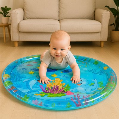 Tapis d'eau bebe | Éveil Sensoriel