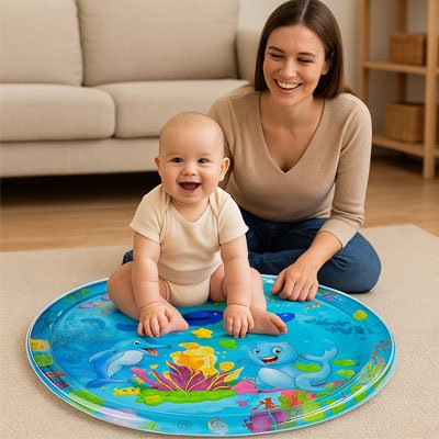 Tapis d'eau bebe | Éveil Sensoriel