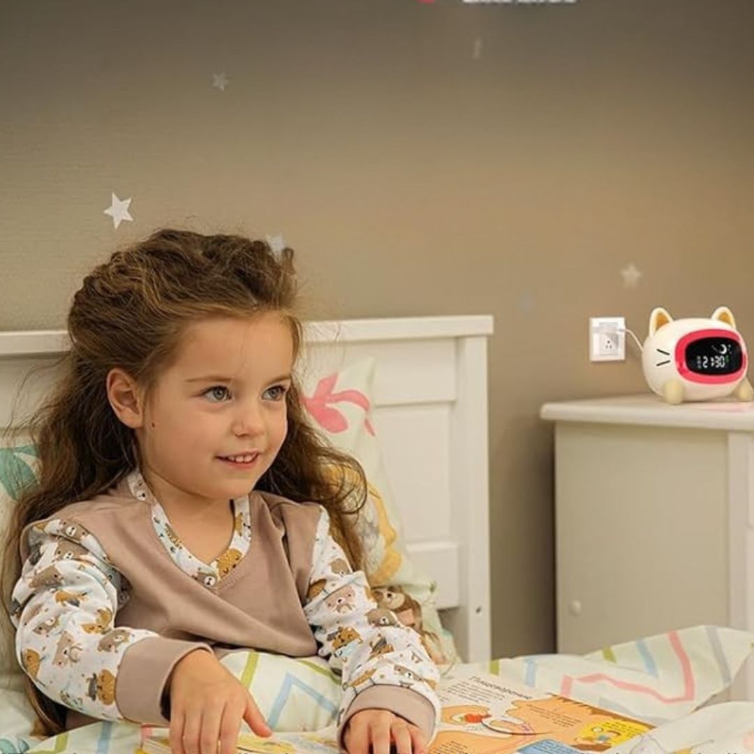 Réveil enfant chaton