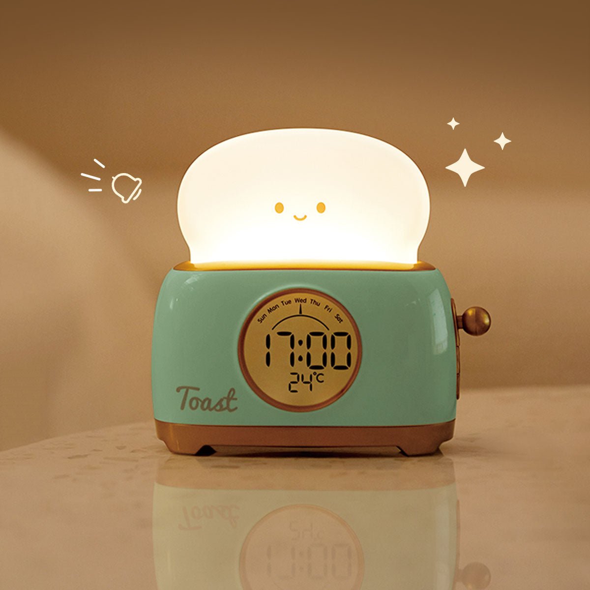 Reveil enfant | Grille - pain - Bebe Pingouin
