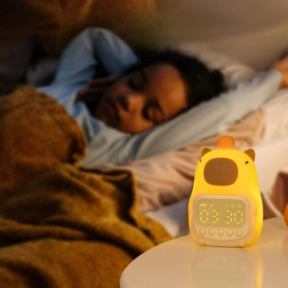 Reveil enfant jour nuit Capybara