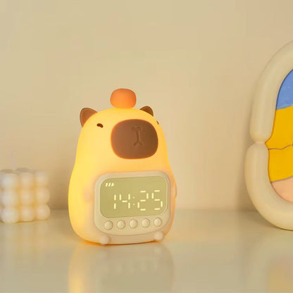 Reveil enfant jour nuit Capybara