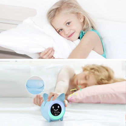 Reveil enfant jour nuit Chat