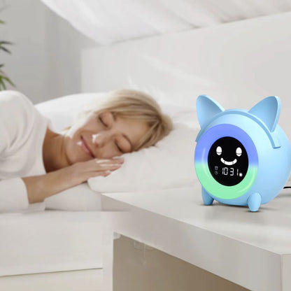 Reveil enfant jour nuit Chat