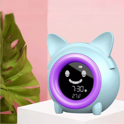 Reveil enfant jour nuit Chat