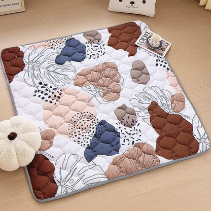 Tapis bébé style bohème