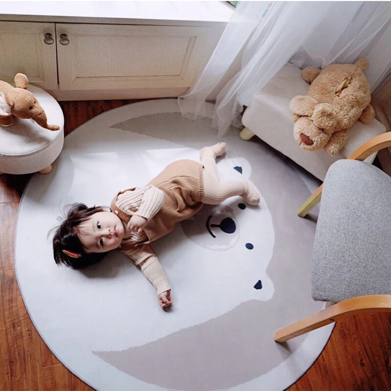 Tapis chambre enfant | Animaux - Bebe Pingouin