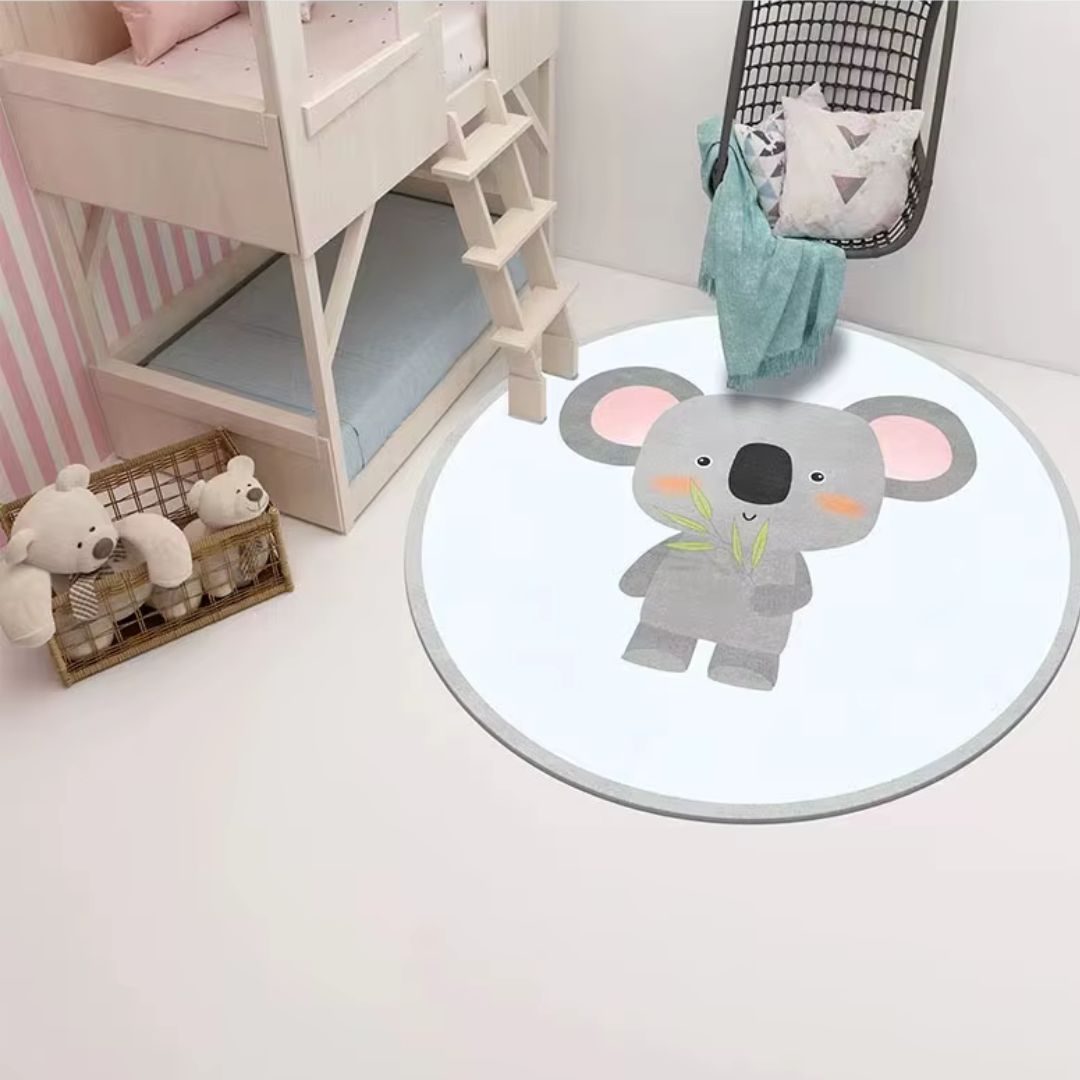 Tapis chambre enfant | Animaux Sauvage - Bebe Pingouin