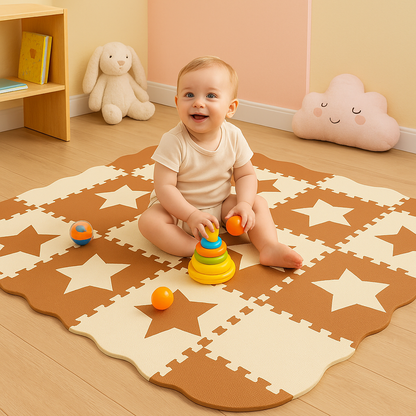 Tapis d'éveil rebord