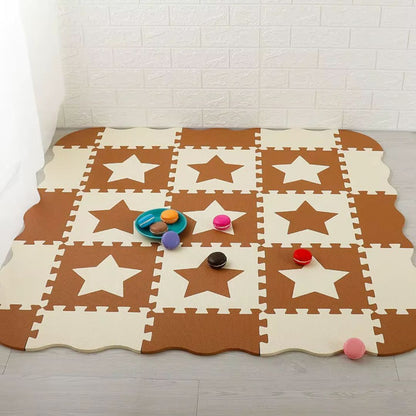 Tapis d'éveil rebord mousse