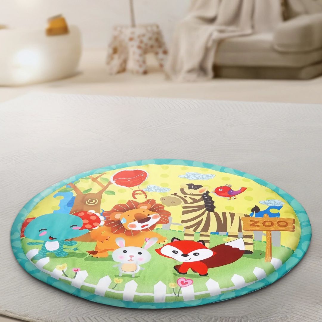 Tapis d'éveil Rond Animaux