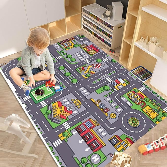 tapis de sol enfant circuit chaud