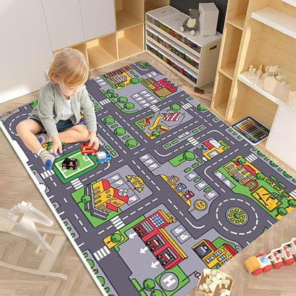 tapis de sol enfant circuit chaud