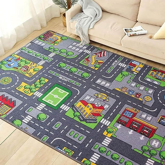 tapis de sol enfant circuit epais