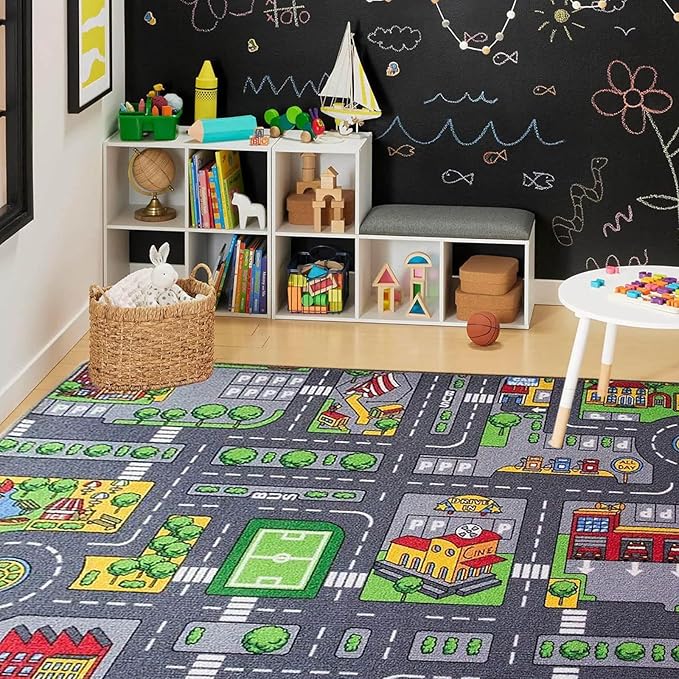 tapis de sol enfant circuit voiture
