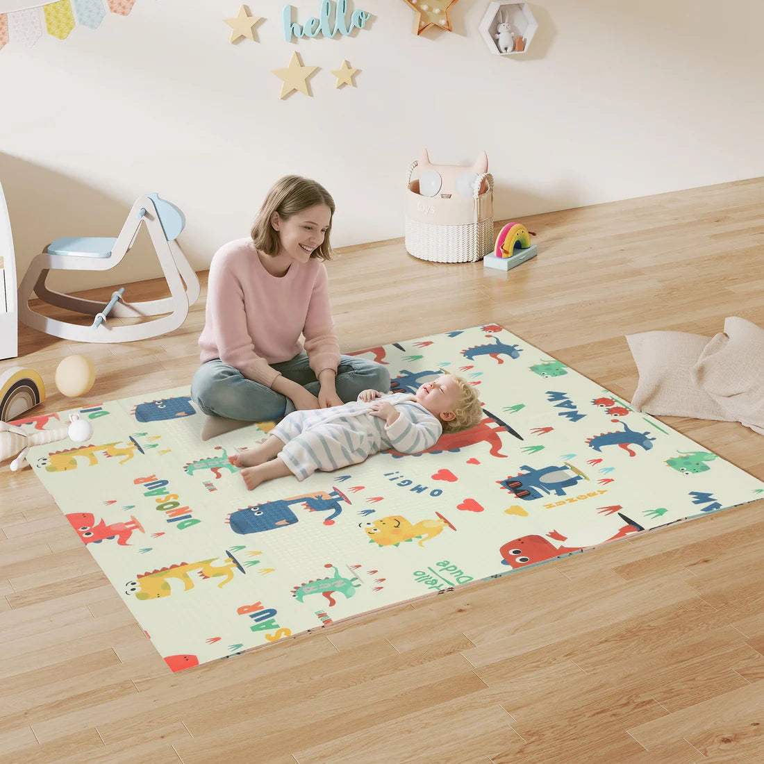 tapis de sol enfant mousse doux