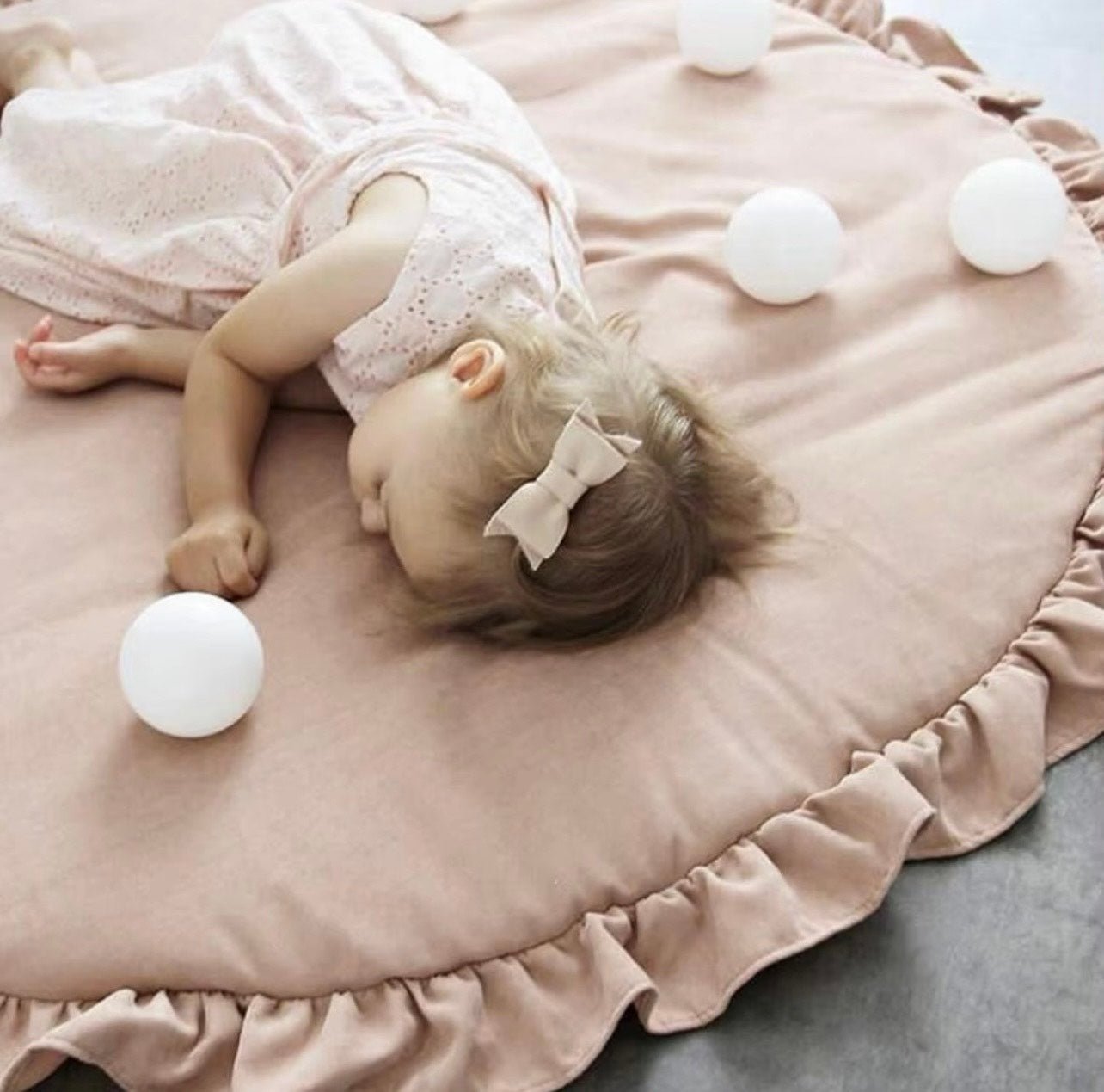 Tapis d'éveil bébé rond - Bebe Pingouin