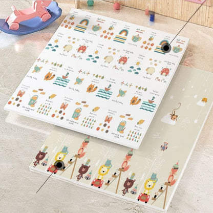 Tapis d'éveil pliable animaux