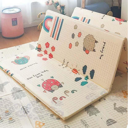 Tapis d'éveil pliable antidérapant