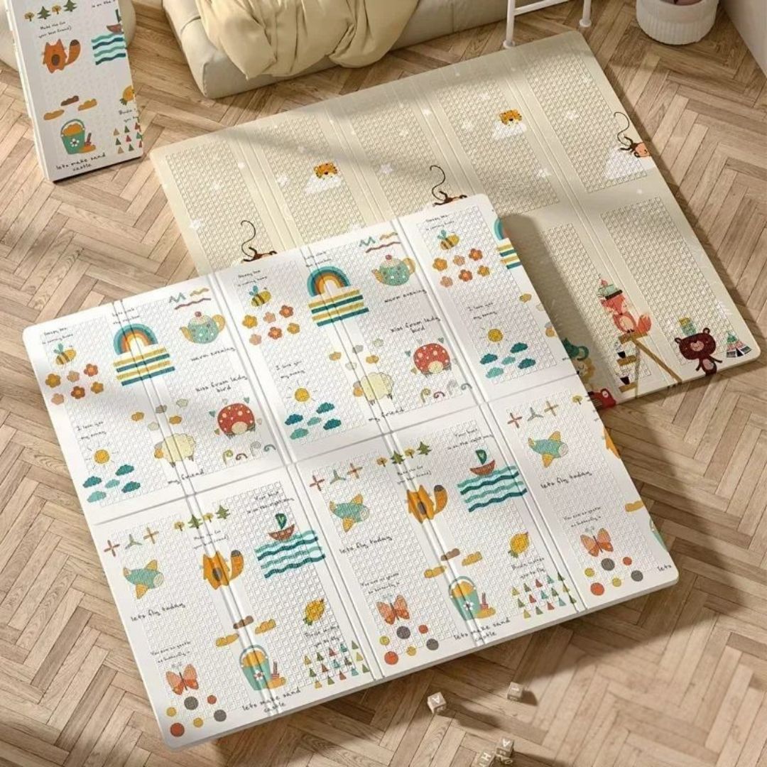 Tapis d'éveil pliable mousse