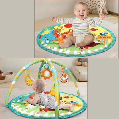 Tapis d'éveil Rond Animaux - Bebe Pingouin