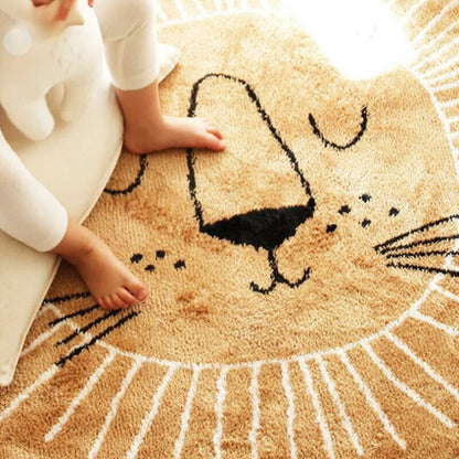 Tapis enfant | Lion - Bebe Pingouin
