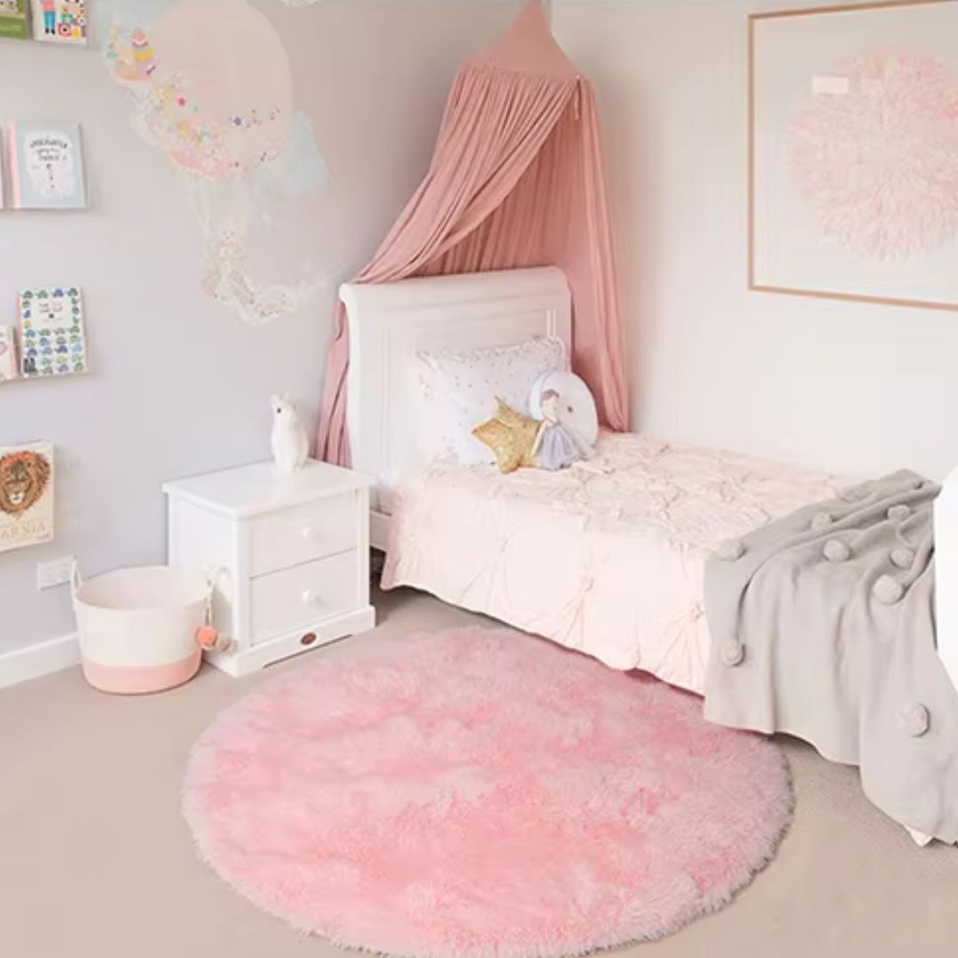 Tapis enfant Rose