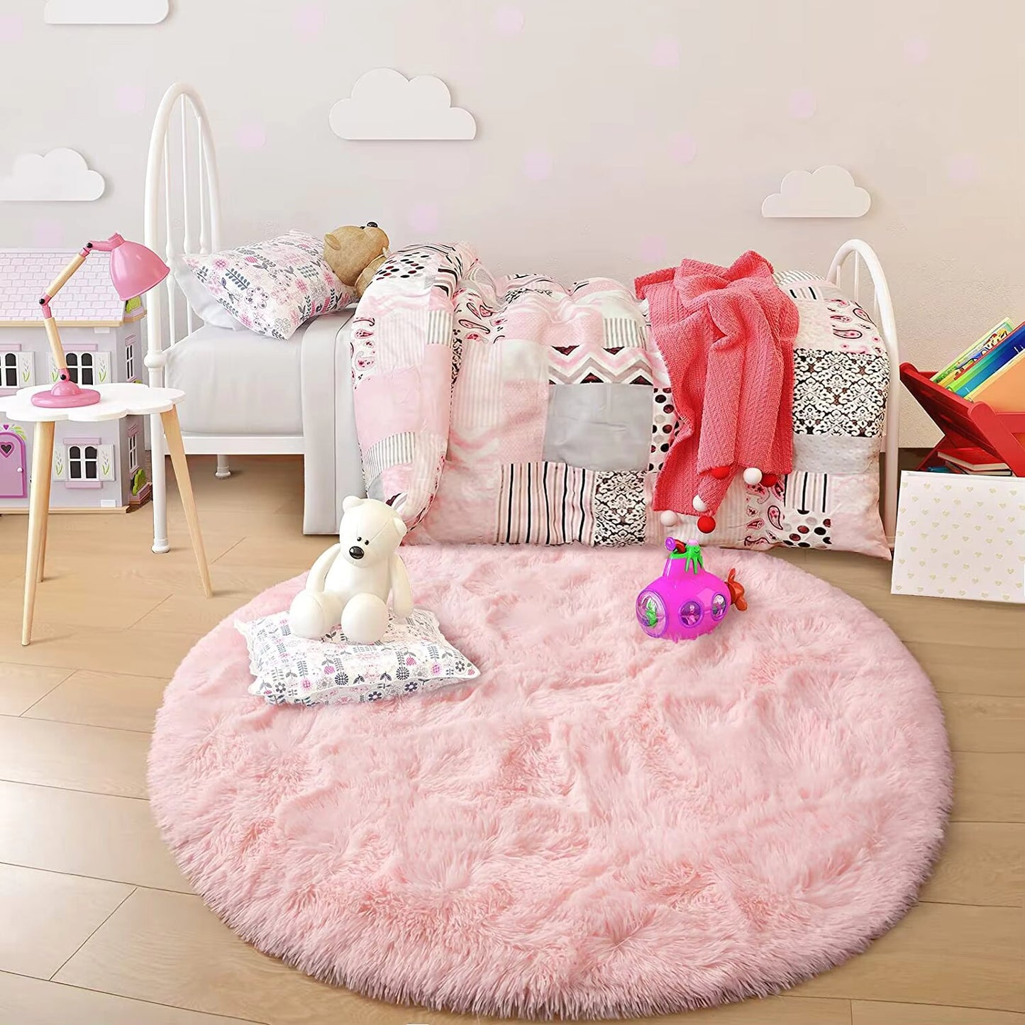 Tapis enfant Rose