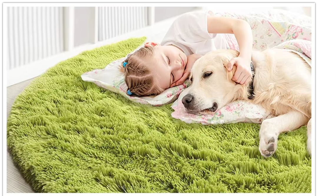 Tapis enfant Vert - Bebe Pingouin
