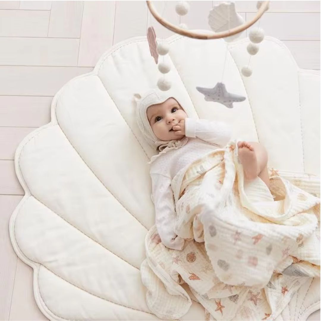 TAPIS EVEIL BEBE | Coquillage - Bebe Pingouin