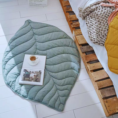 TAPIS EVEIL BEBE | Feuille verte - Bebe Pingouin