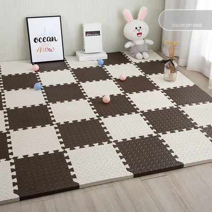 Tapis motricité bébé puzzle mousse