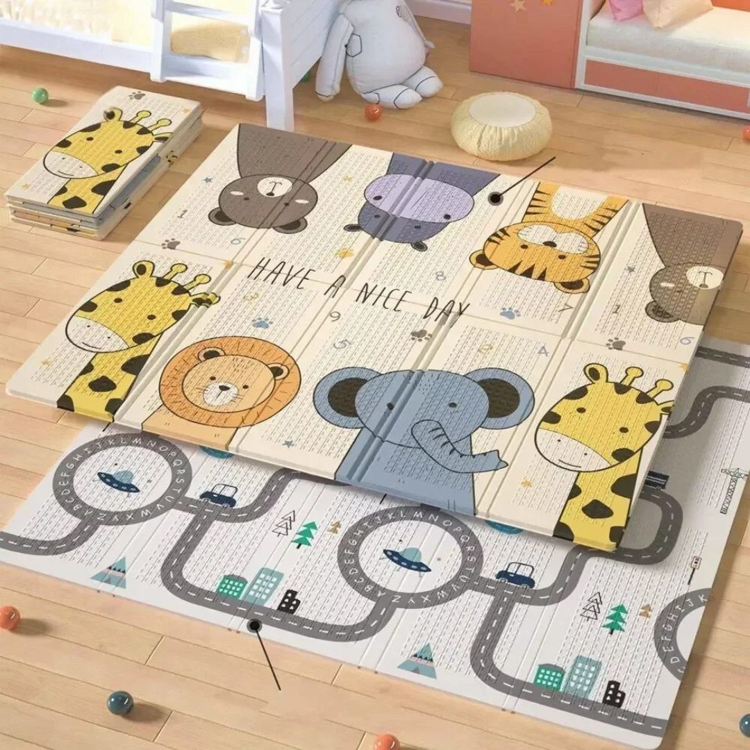 Tapis motricité bébé mousse doux